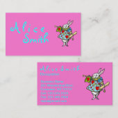 ワンダーランドのウサギのアリス～名刺 名刺 (正面/裏面)