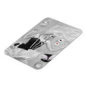 ワンダーランドのゴシック様式のアリスFalling Premium Flexi M マグネット (左側)