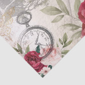 ワンダーランドのシックなアリスヴィンテージデクページ 薄葉紙 (詳細)