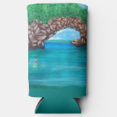 ワンダーランドのシュノーケリング スリム缶クーラー (正面)