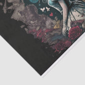 ワンダーランドのダークアリスヴィンテージデコップカレッジ 薄葉紙 (詳細)