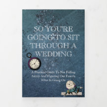 ワンダーランドのダークブルーおもしろいア結婚リス