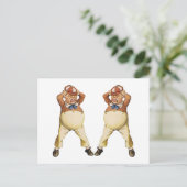 ワンダーランドのトゥィードルディー&トゥィードルダム ポストカード (スタンド正面)