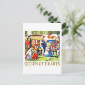 ワンダーランドのハートの女王 ポストカード (スタンド正面)