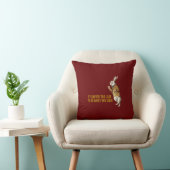 ワンダーランドの白うさぎのアリス クッション (椅子)