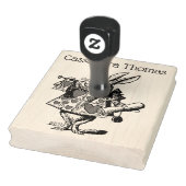 ワンダーランドの白うさぎコートトランペーターアリス2 ラバースタンプ (スタンプ)