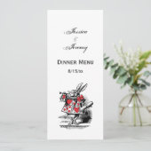 ワンダーランドの白うさぎコート・トランペーター・アリス 招待状 (スタンド正面)