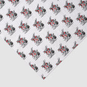 ワンダーランドの白うさぎコート・トランペーター・アリス 薄葉紙 (詳細)