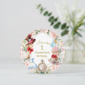 ワンダーランドの誕生日アリスフローララウンド 招待状 (スタンド正面)