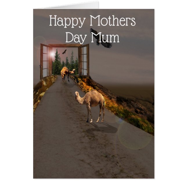 ワンダーランドへの道のラクダ、マザーズ・デイ (正面)