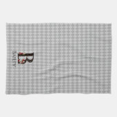 ワンダーランドアリス&クイーン・オブ・ハートレターB キッチンタオル (横)