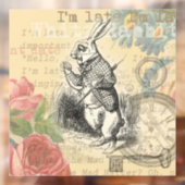 ワンダーランドアートの白うさぎのアリス ウィンドウサイン (シート2)