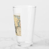 ワンダーランドアートの白うさぎのアリス タンブラーグラス (左)