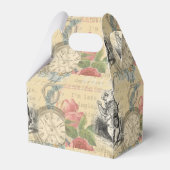 ワンダーランドアートの白うさぎのアリス フェイバーボックス (裏面サイド)