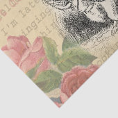 ワンダーランドアートの白うさぎのアリス 薄葉紙 (詳細)