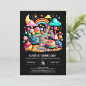 ワンダーランドウィムシーキャンディ誕生日 招待状 (スタンド正面)