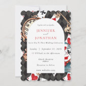 ワンダーランドウィムシー結婚式招待状 招待状 (正面)