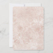 ワンダーランドエレガントのヴィンテージ縁どのアリス結婚ト 招待状 (裏面)