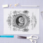 ワンダーランドカタツムリの芸術の切り離し 薄葉紙 (クラフト)