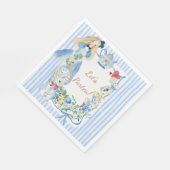 ワンダーランドガーデンペーパーナプキンの魅惑のアリス スタンダードランチョンナプキン (角)