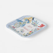 ワンダーランドガーデンペーパーナプキンの魅惑のアリス ペーパープレート (傾斜あり)