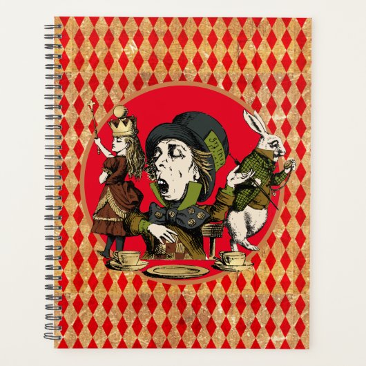 ワンダーランドキャラクター プランナー手帳 (正面)