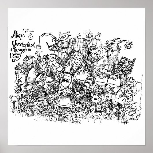 ワンダーランドキャラクター ポスター (正面)