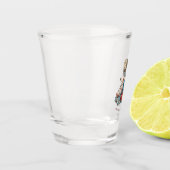 ワンダーランドキュリオーザーヴィンテージストーリーブックアリス ショットグラス (左)