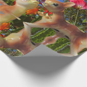 ワンダーランドクリスマスラッピング紙 ラッピングペーパー (角)