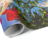 ワンダーランドクリスマスラッピング紙 ラッピングペーパー (ロールコーナー)