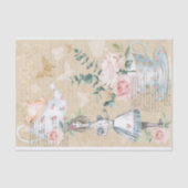 ワンダーランドコラージュのシックなアリスDecompage Alice 薄葉紙 (正面)