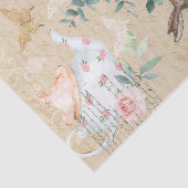 ワンダーランドコラージュデカップウサギのシックなアリス 薄葉紙 (詳細)