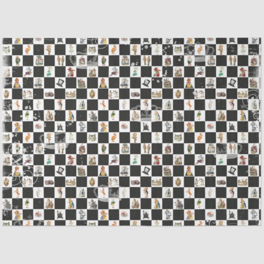 ワンダーランドシリーズのアリスデザイン39 薄葉紙 (正面)