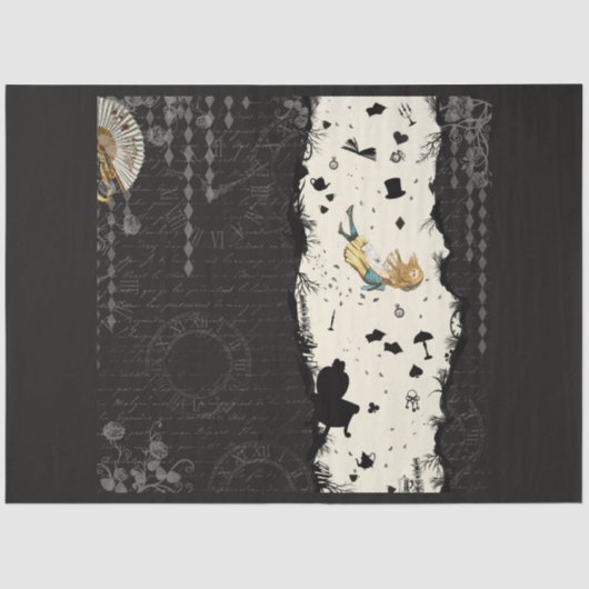 ワンダーランドシリーズのアリスデザイン45 薄葉紙 (正面)