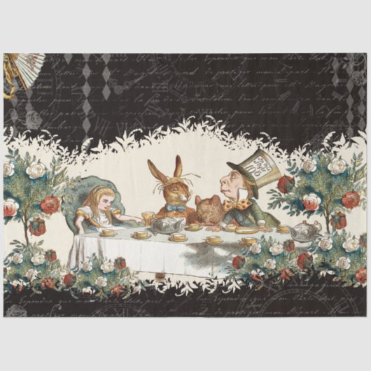 ワンダーランドシリーズのアリスデザイン53 薄葉紙 (正面)