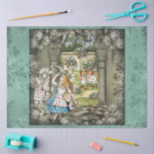 ワンダーランドシリーズのアリスデザイン58 薄葉紙 (クラフト)