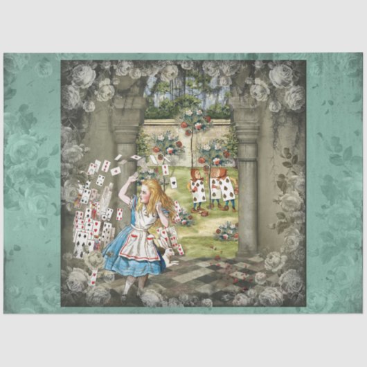 ワンダーランドシリーズのアリスデザイン58 薄葉紙 (正面)