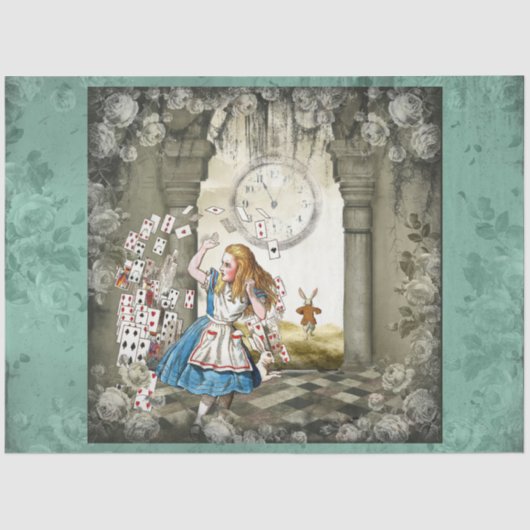 ワンダーランドシリーズのアリスデザイン59 薄葉紙 (正面)