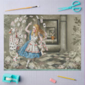 ワンダーランドシリーズのアリスデザイン61 薄葉紙 (クラフト)