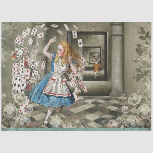 ワンダーランドシリーズのアリスデザイン61 薄葉紙 (正面)