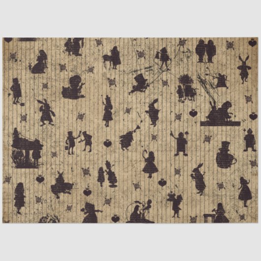 ワンダーランドシリーズのアリスデザイン70 薄葉紙 (正面)