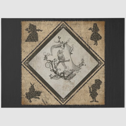 ワンダーランドシリーズのアリスデザイン72 薄葉紙 (正面)