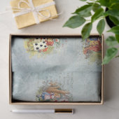 ワンダーランドシリーズのブルーアリスデザイン2 薄葉紙 (ギフト)