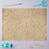 ワンダーランドシリーズの別のアリスデザイン13 薄葉紙 (クラフト)