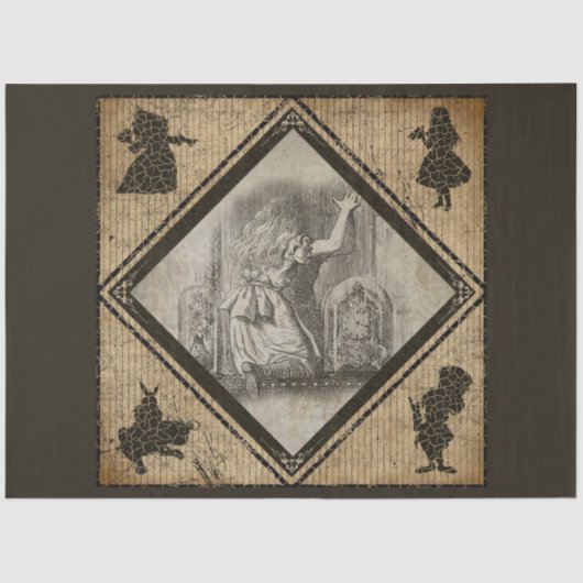 ワンダーランドシリーズの別のアリスデザイン1 薄葉紙 (正面)