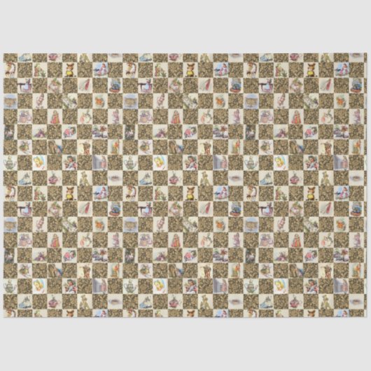 ワンダーランドシリーズの別のアリスデザイン66 薄葉紙 (正面)