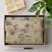 ワンダーランドシリーズの別のアリスデザイン8 薄葉紙 (ギフト)