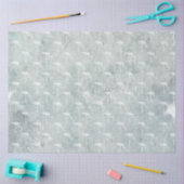 ワンダーランドシリーズの青アリスデザイン13 薄葉紙 (クラフト)