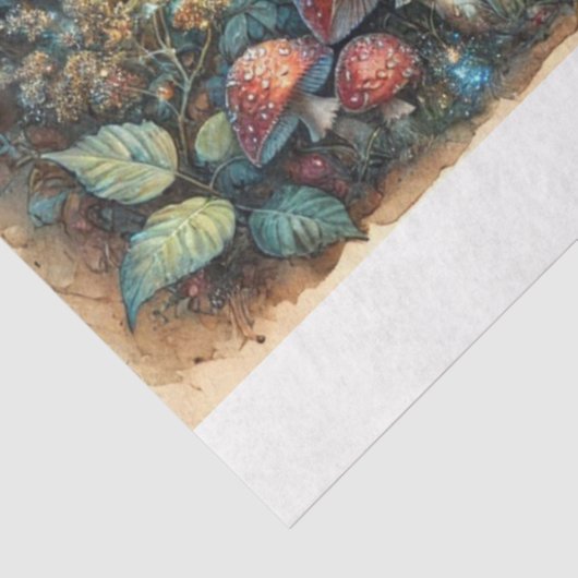 ワンダーランドスチームパンクアリスファンタジーアートデコップページ 薄葉紙 (詳細)