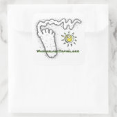 ワンダーランドステッカー1 スクエアシール (バッグ)